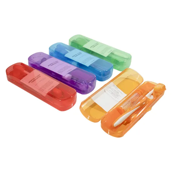 Kits de brosses interdentaires de soins orthodontiques buccaux personnalisés, cadeaux de voyage